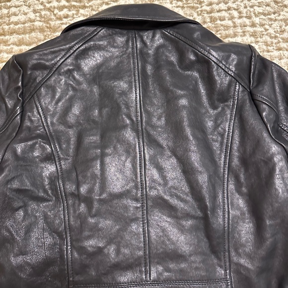 DSTLD Authentic Leather Biker Jacket NEW 🏍️ - Picture 8 of 13